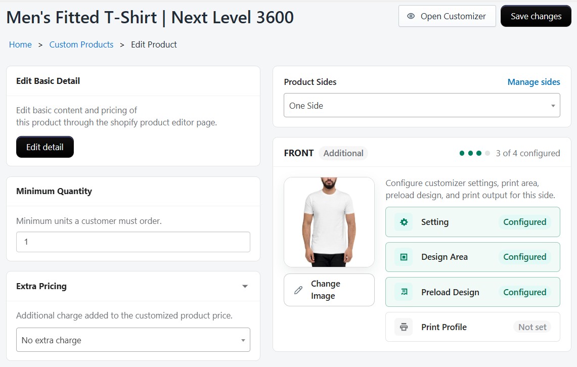 Screenshot of the Shopify authorization/permissions page when installing Podmaster