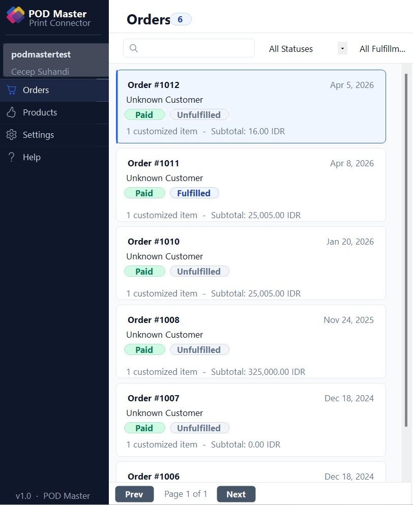 Screenshot of the product customizer editor showing the canvas with a product mockup and design tools panel